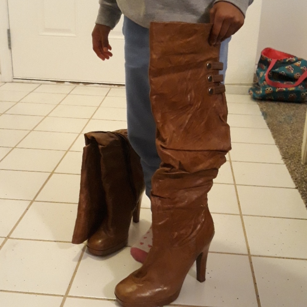 Knee high boots